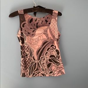 Silk tank top size s